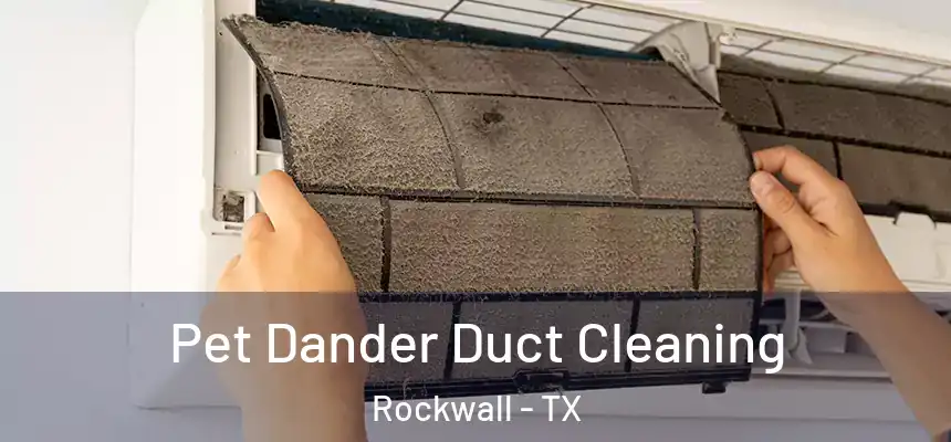 Pet Dander Duct Cleaning Rockwall - TX